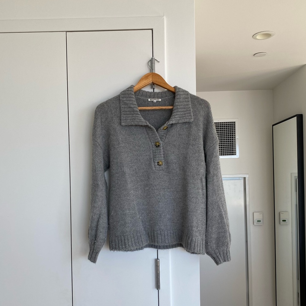 Reformation Belvedere Alpaca Sweater